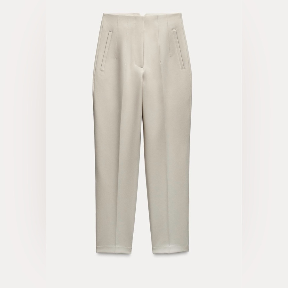 Zara High Waisted Work Pants